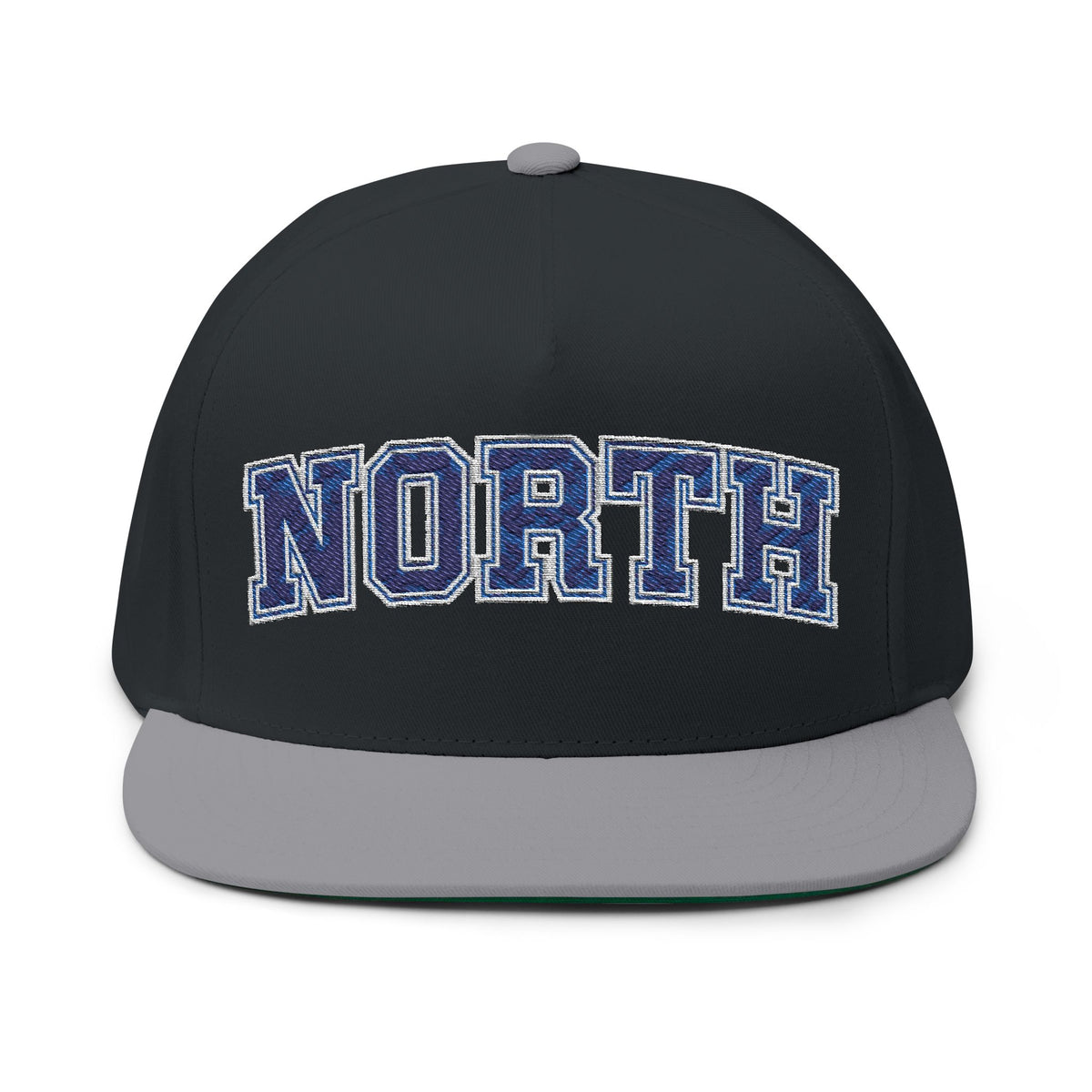 Minneapolis North Embroidered Flat Bill Cap