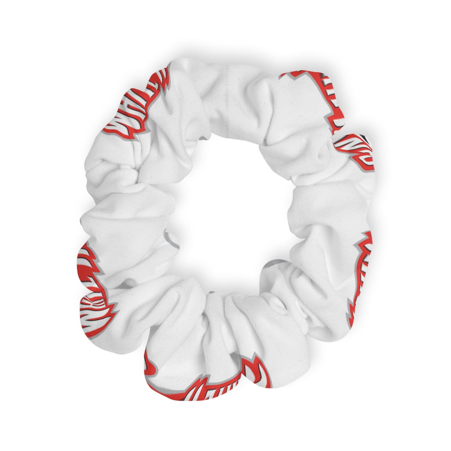 Mound Westonka White Hawks  Scrunchie - Stylish Hair Accessory for Trendsetters