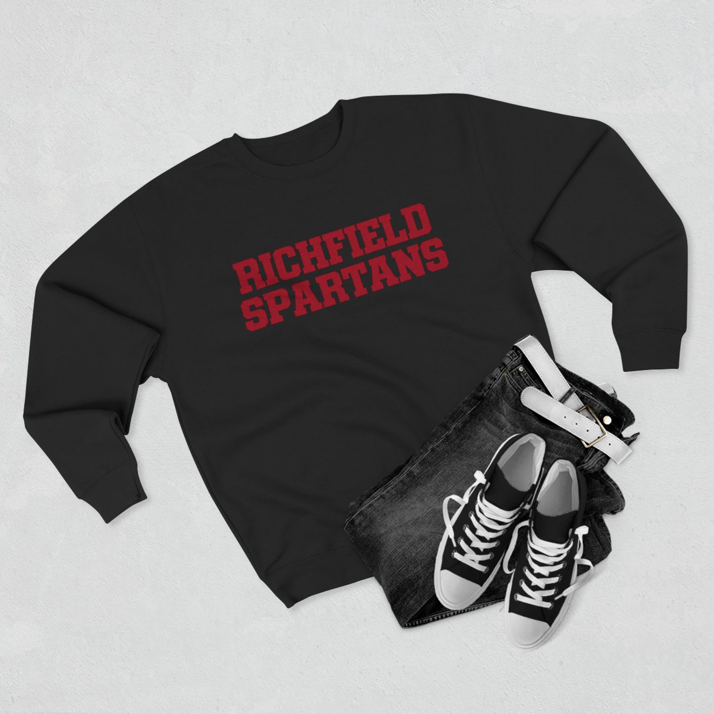 Richfield Spartans Unisex Crewneck Sweatshirt  - Cozy Everyday Wear