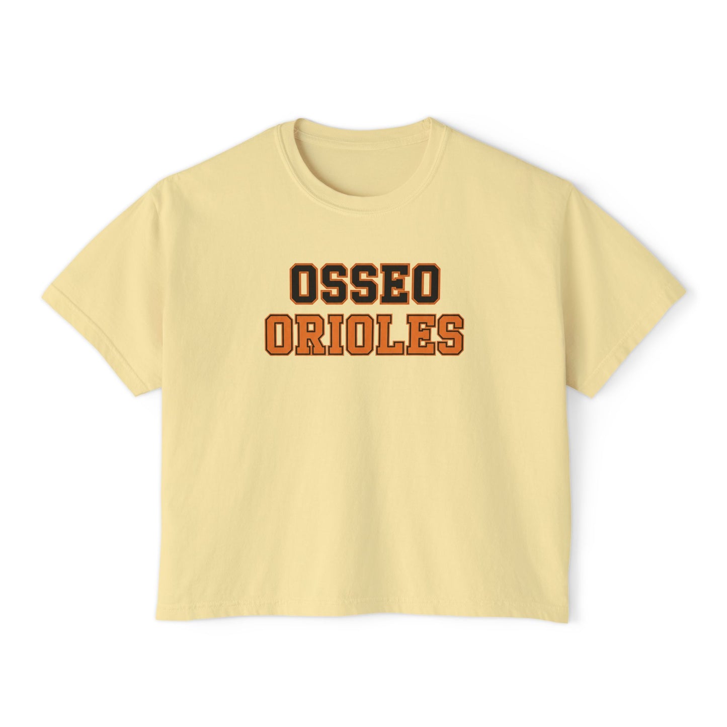 Osseo Orioles Casual Women's Boxy Tee