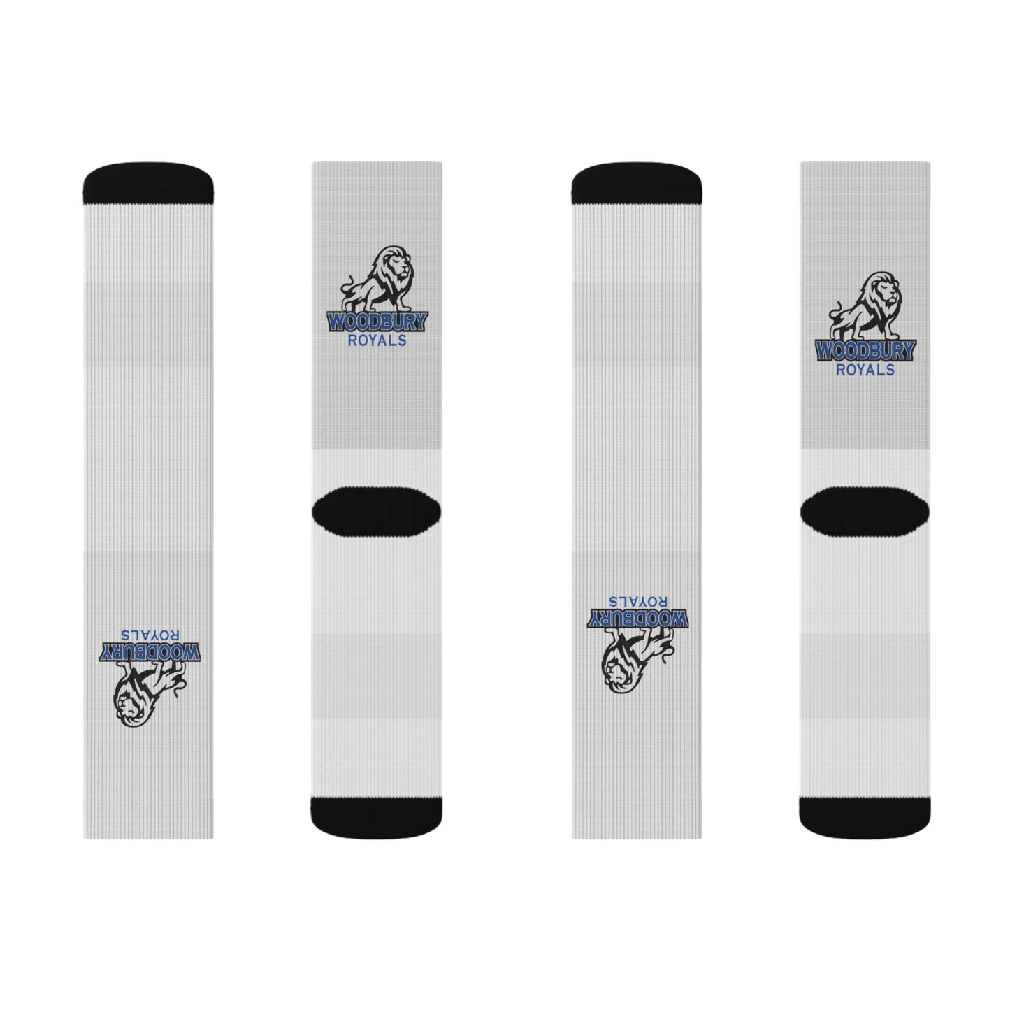 Woodbury Royals Sublimation Socks