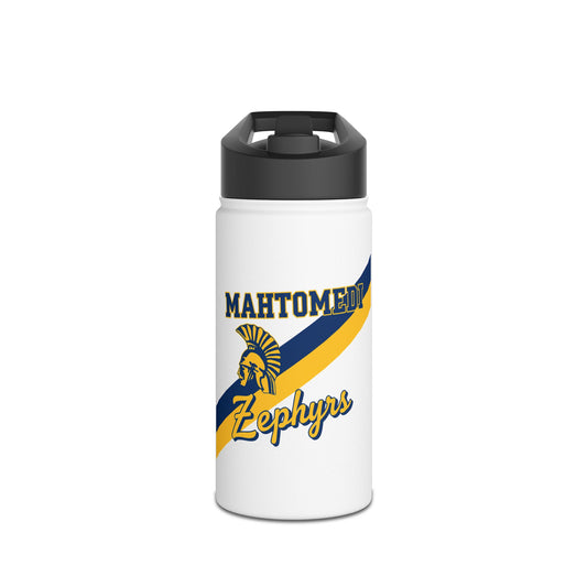 Mahtomedi Zephyrs Stainless Steel Water Bottle, Motivational Hydration Bottle, Sports Water Bottle, Eco-Friendly Gift, Personalized Travel Mug