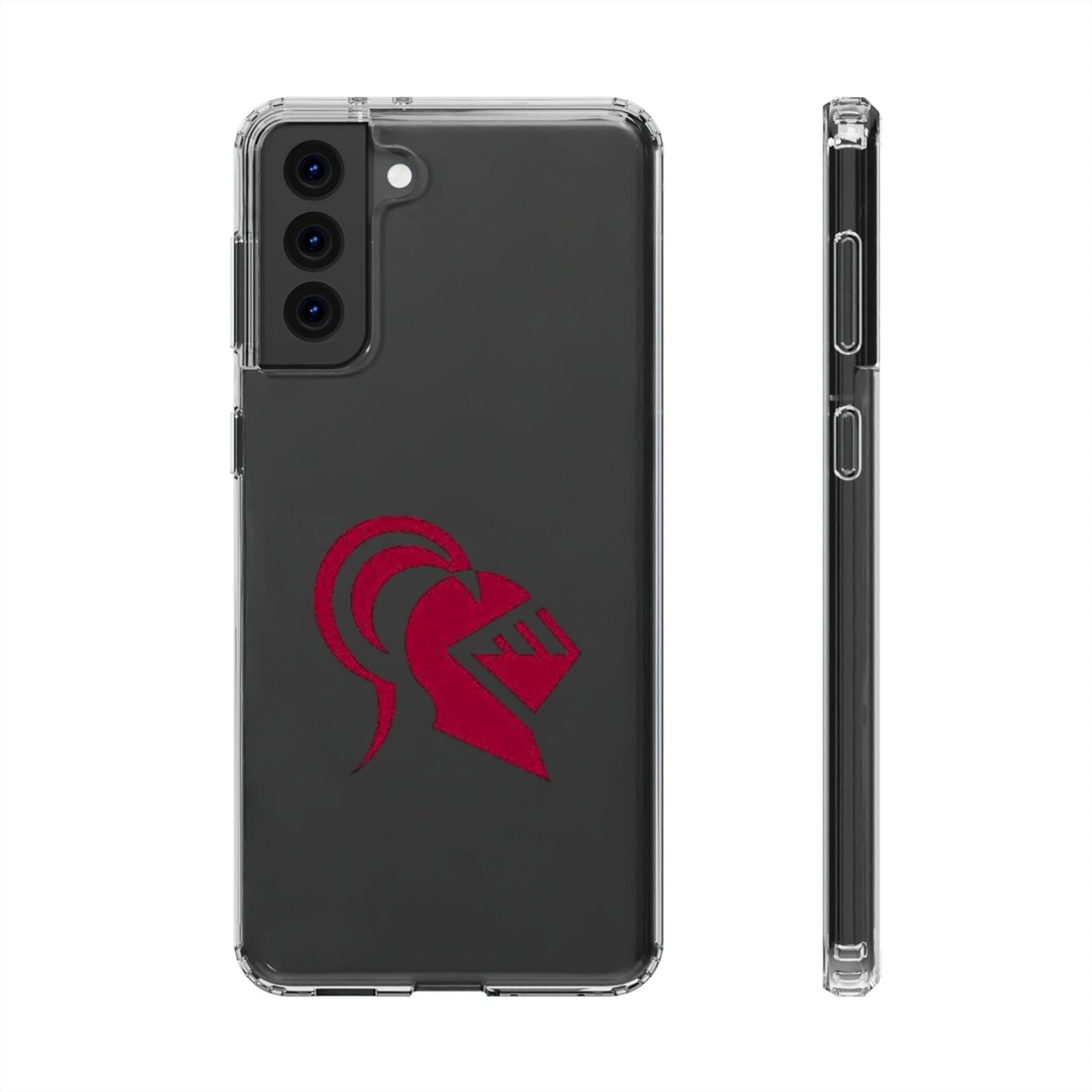 Irondale Knights Shield Clear Phone Case - Durable Protection with Bold Design
