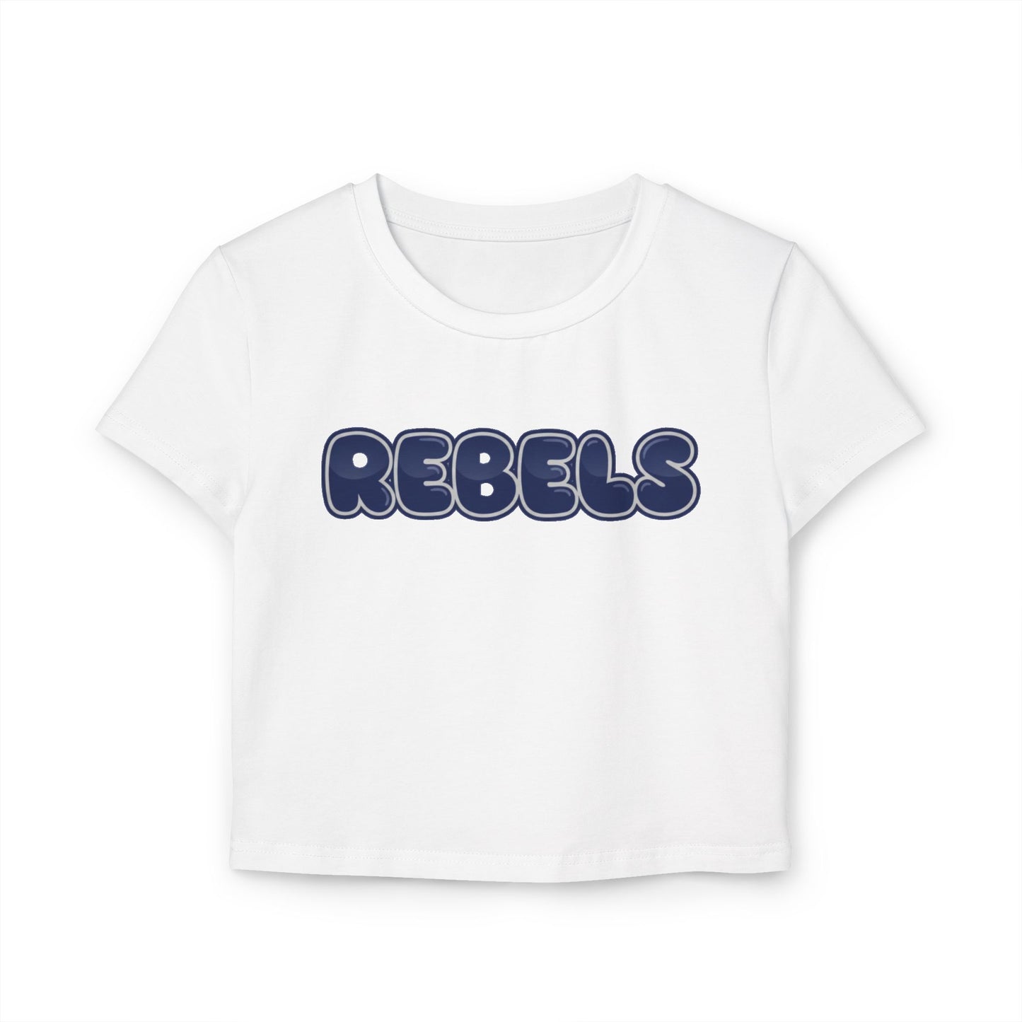 Champlin Park Rebels Women’s Baby Tee - Retro Graphic Top for Casual Vibes
