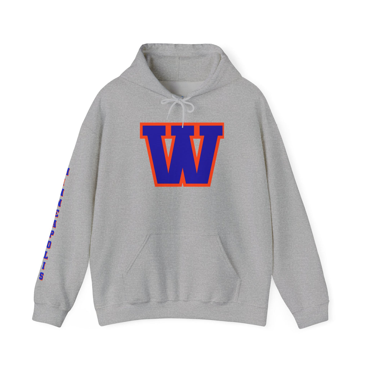 Minneapolis Washburn "W' Hoodie - Sleeve Lettering Pullover