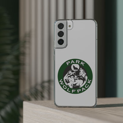 Custom Clear Phone Case - Park Wolfpack Design
