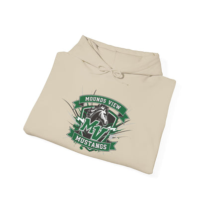 Mounds View Mustangs Vintage School Mascot Sweatshirt