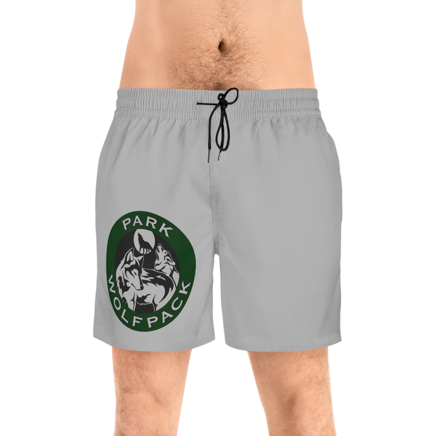 Park Wolfpack Men's Mid-Length Swim Shorts