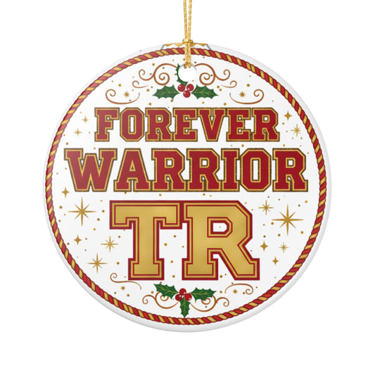 Two Rivers Warriors "Forever Warrior" Holiday Ornament