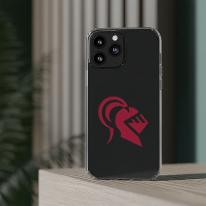 Irondale Knights Shield Clear Phone Case - Durable Protection with Bold Design