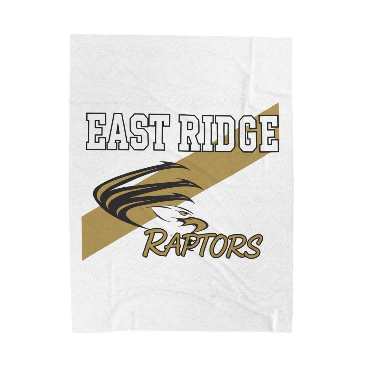East Ridge Cozy Raptors Velveteen Blanket