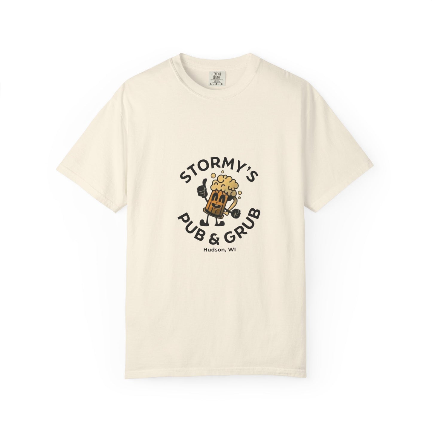 Pub & Grub T-Shirt — 'Stormy's Pub & Grub' Cheers Beer Logo Tee