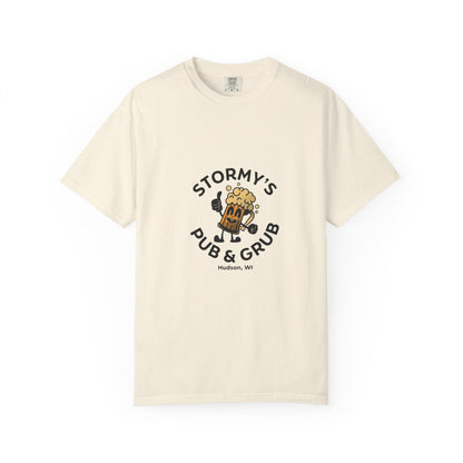 Pub & Grub T-Shirt — 'Stormy's Pub & Grub' Cheers Beer Logo Tee