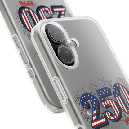 American Flag iphone case 250th Anniversary Fireworks