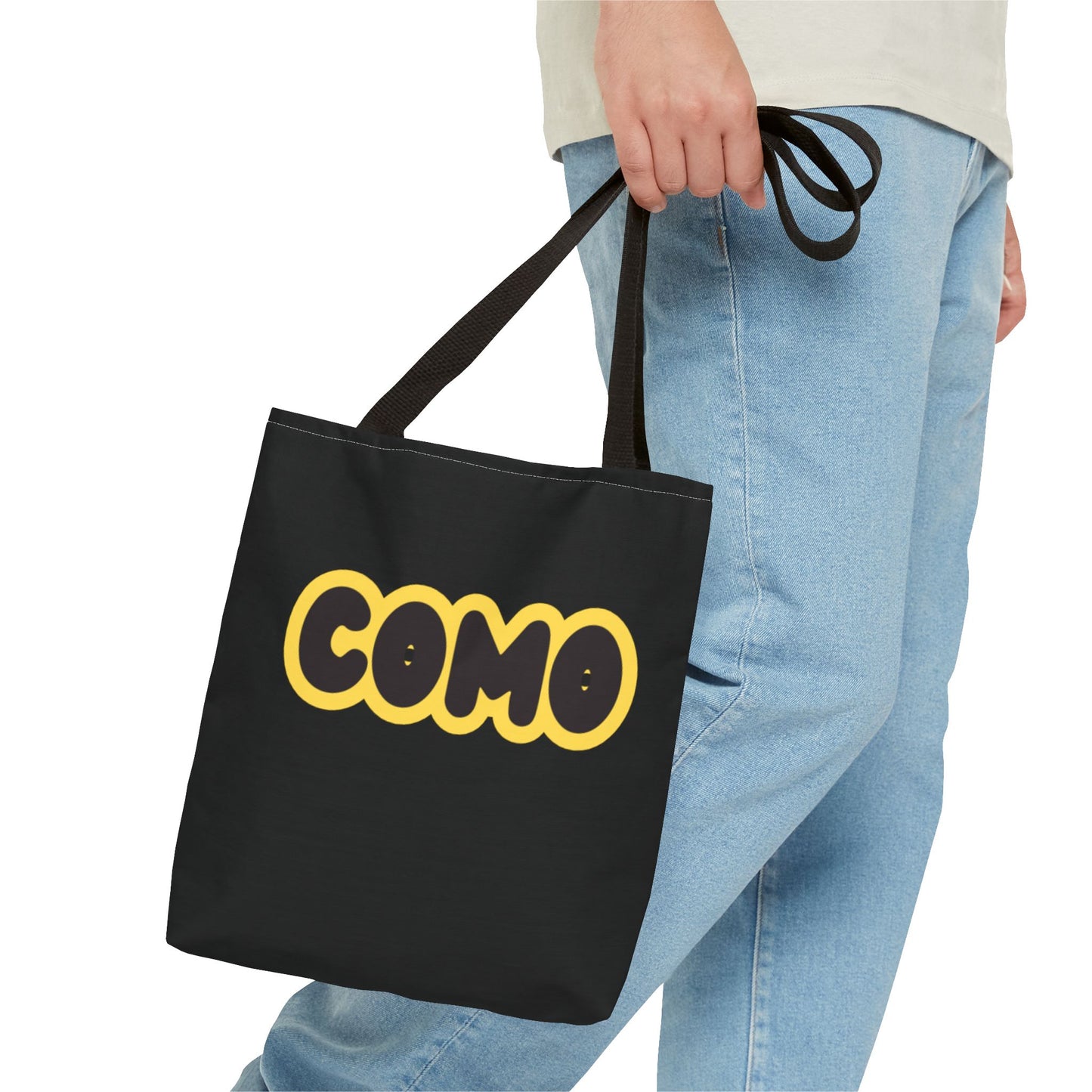 Como Park Black Tote Bag - Stylish and Durable for Everyday Use