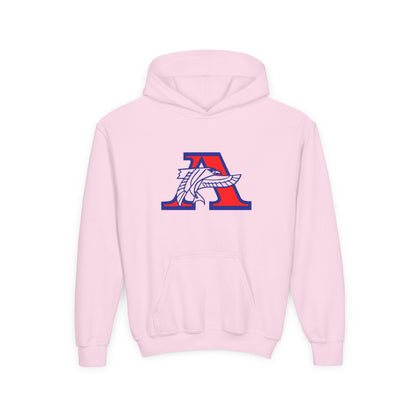 Robbinsdale Armstrong Falcons Youth Heavy Blend Hooded Sweatshirt - Perfect for School and Sports Events