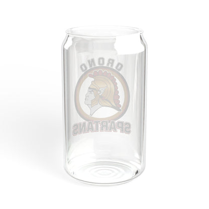 Orono Spartans Stylish 16 oz Sipper Glass, Eco-Friendly Drinkware