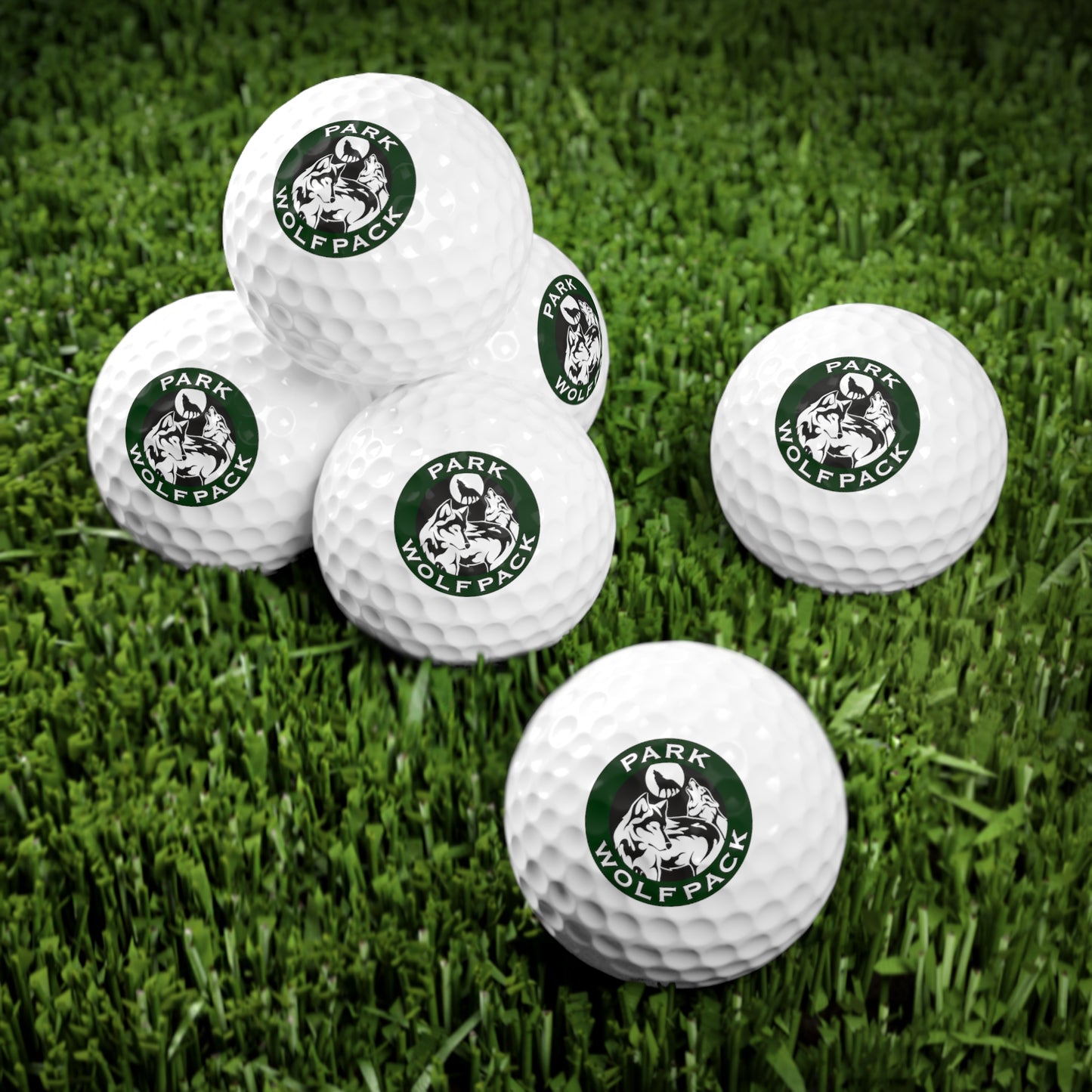 Park Wolfpack Golf Balls - 6 Pack