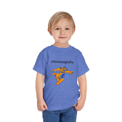 Minneapolis Edison Tommies Playful Toddler Short Sleeve Tee