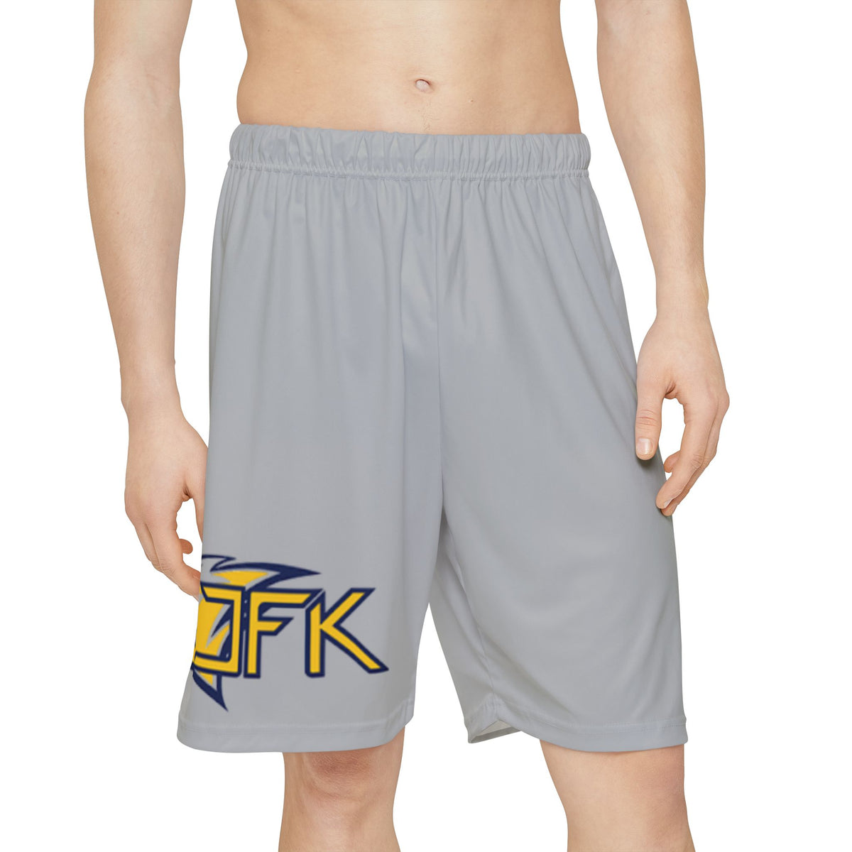 Bloomington Kennedy Eagles Grey Men's Sports Shorts - Perfect for Workouts