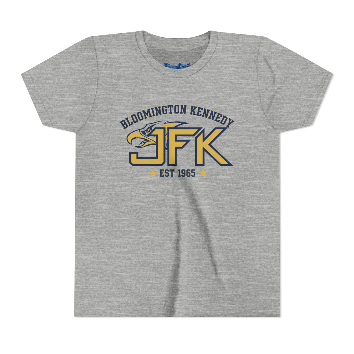 Youth Bloomington Kennedy JFK Est. 1965 Short Sleeve T-Shirt