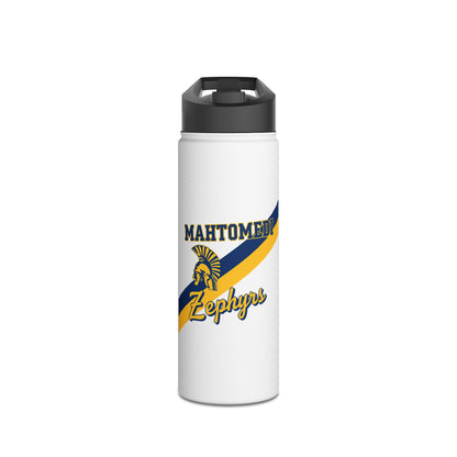 Mahtomedi Zephyrs Stainless Steel Water Bottle, Motivational Hydration Bottle, Sports Water Bottle, Eco-Friendly Gift, Personalized Travel Mug