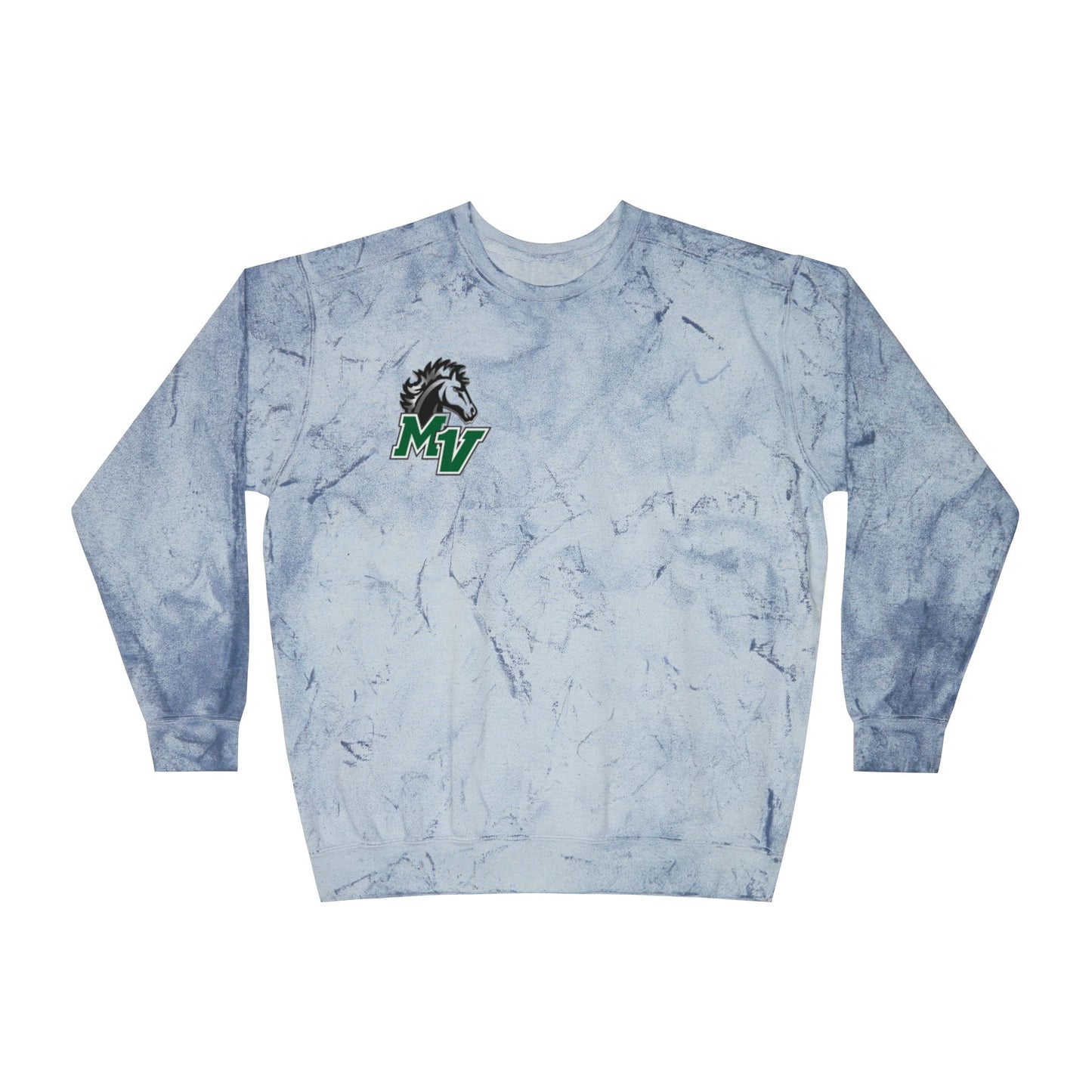 Mounds View Mustangs Color Blast Unisex Crewneck Sweatshirt