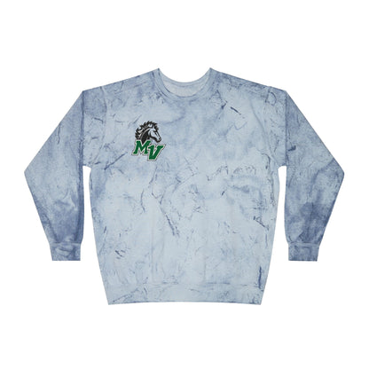 Mounds View Mustangs Color Blast Unisex Crewneck Sweatshirt