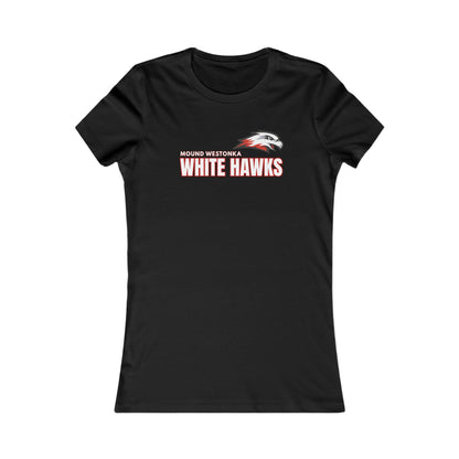 Mound Westonka White Hawks Women's Favorite Tee - Sporty Style