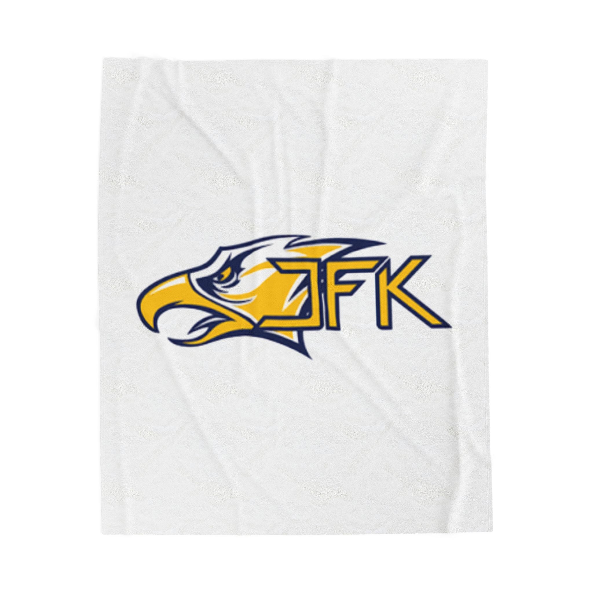 Bloomington Kennedy Eagles Cozy Velveteen Plush Blanket - Perfect for Relaxation and Home Decor