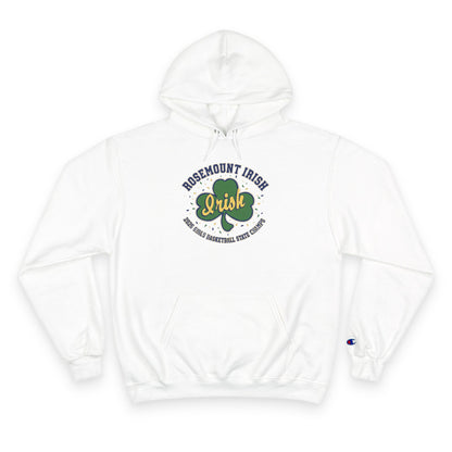 Girls Basketball Championship Hoodie — Rosemount Irish 2026