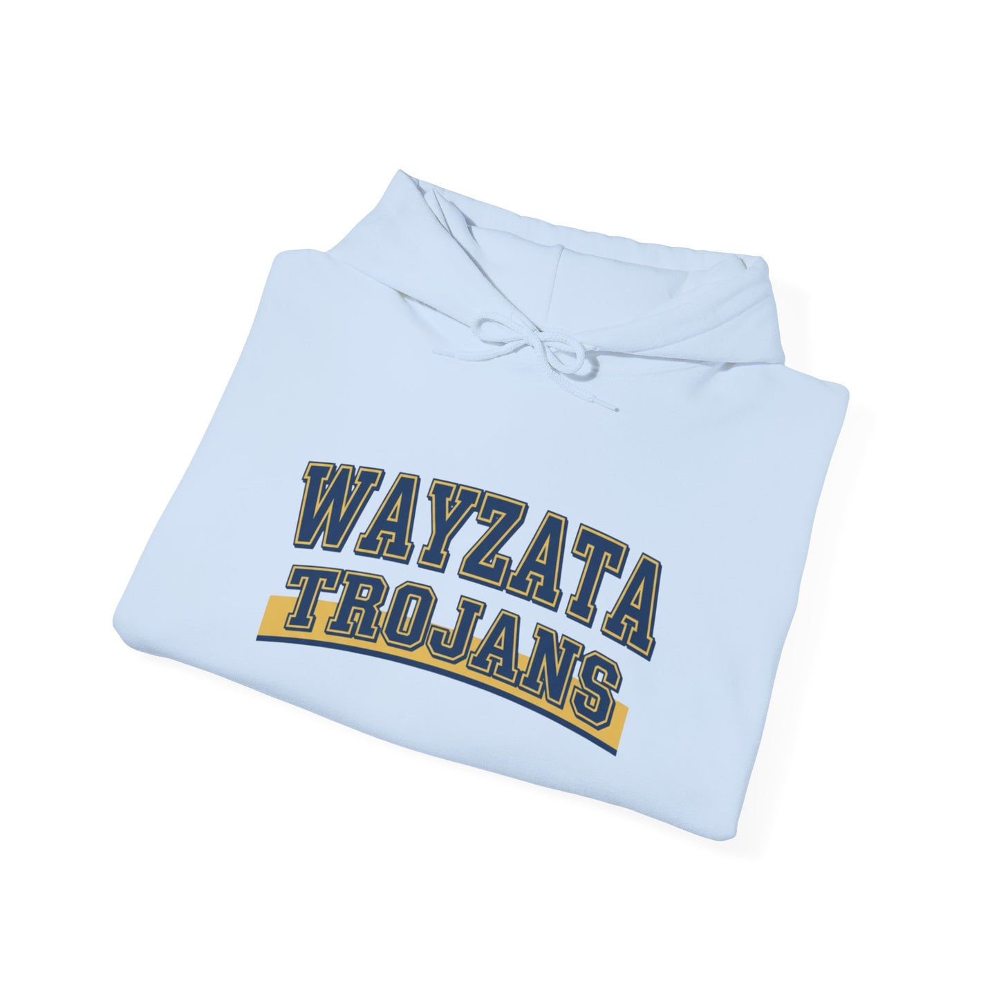 Wayzata Trojans Block Hoodie