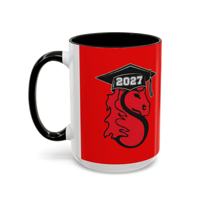 Stillwater Ponies Class of 2027 Accent Coffee Mug (15oz)