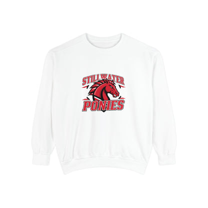 Stillwater Ponies Unisex Garment-Dyed Sweatshirt