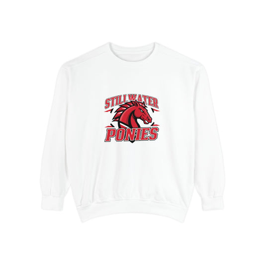 Stillwater Ponies Unisex Garment-Dyed Sweatshirt