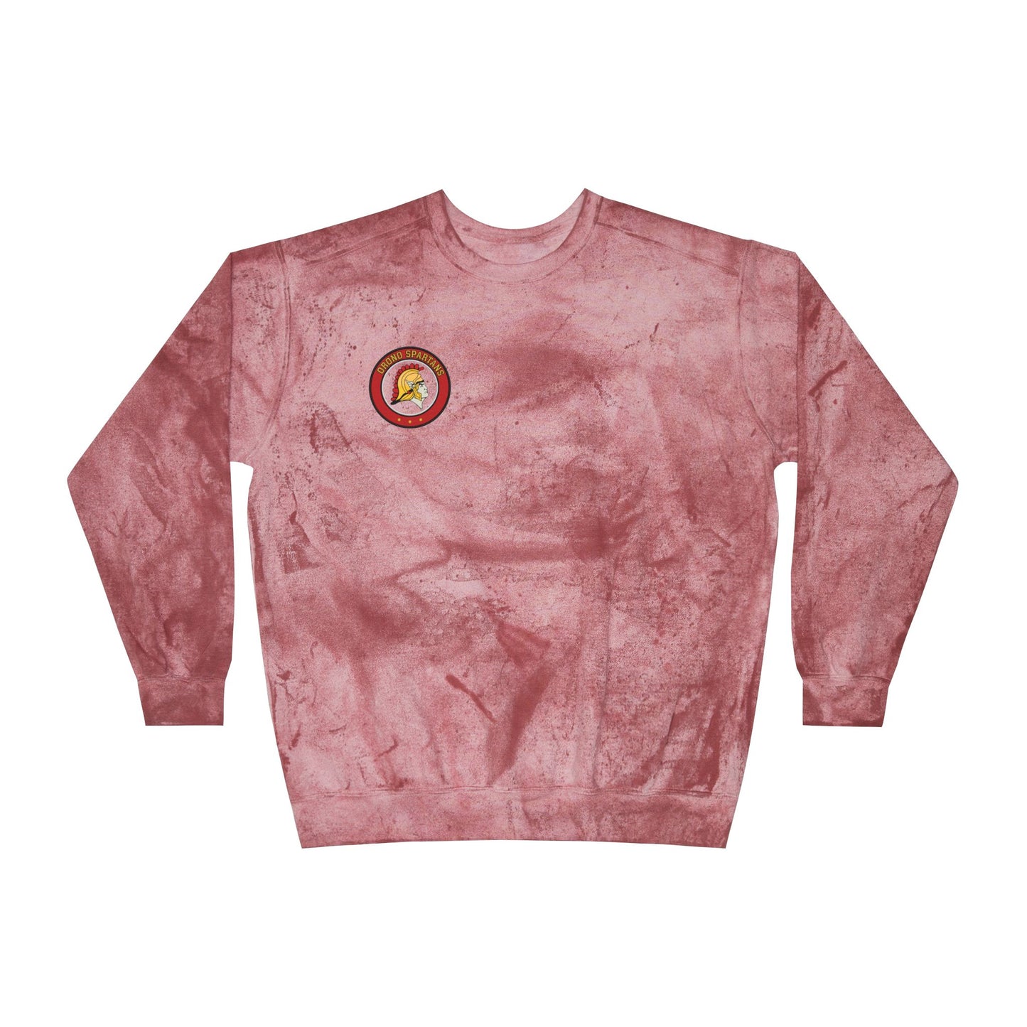 Orono Spartans Color Blast Crewneck Sweatshirt for a Vibrant Vibe, Unisex Tie-Dye Fashion