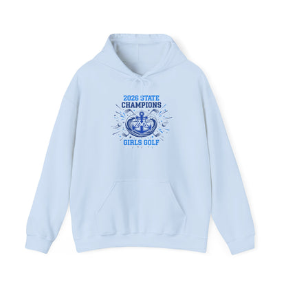 Minnetonka Skippers Girls Golf 2026 State Champions Hoodie