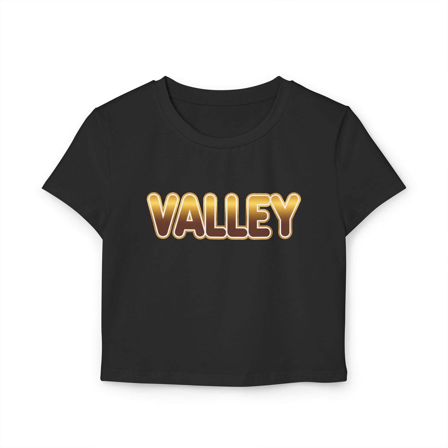 Apple Valley Retro Women's Baby Tee - Trendy Cropped Tee for Casual Outfits