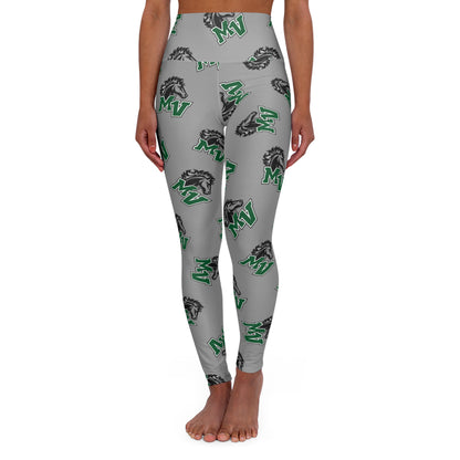 Mounds View Mustangs High Waisted Yoga Leggings