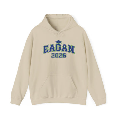 Copy of Mahtomedi Zephyrs Class of 2026 Block Hoodie