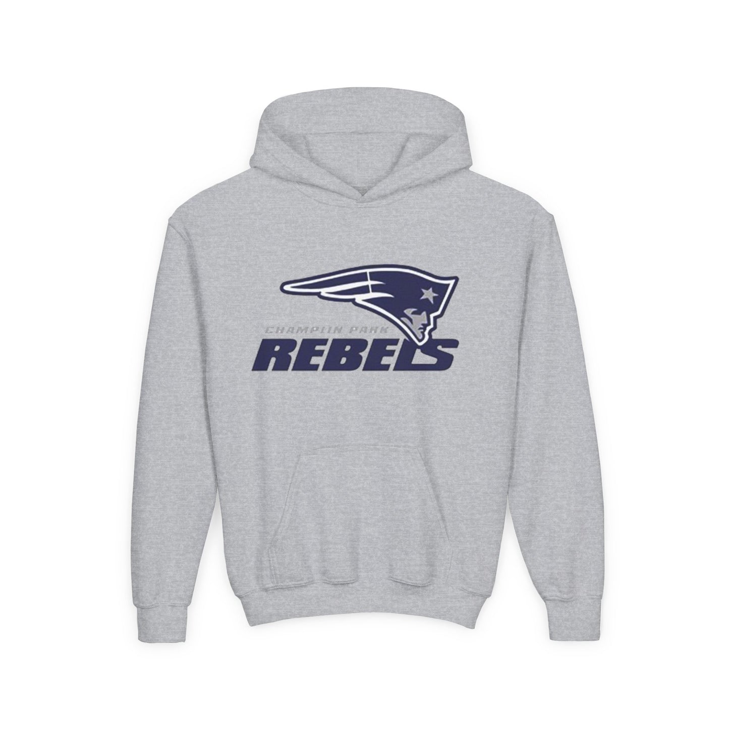 Champlin Park Rebels Youth Sporty Hoodie, Perfect for Casual Wear