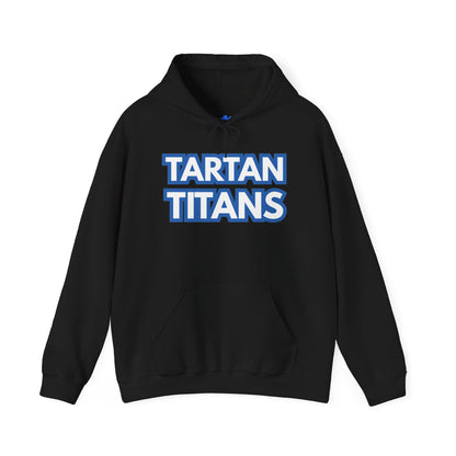Tartan Titans White Text Sweatshirt