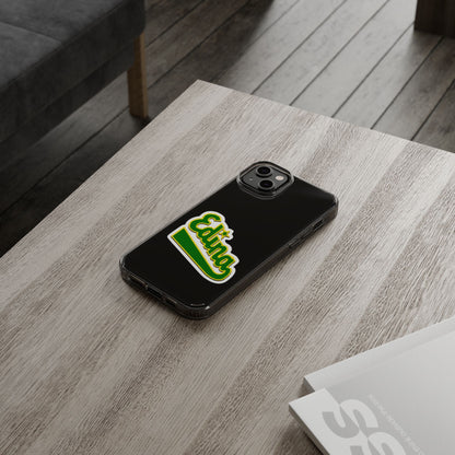 Custom Clear Phone Case with Edina Design - Stylish Protection for Your Smartphone