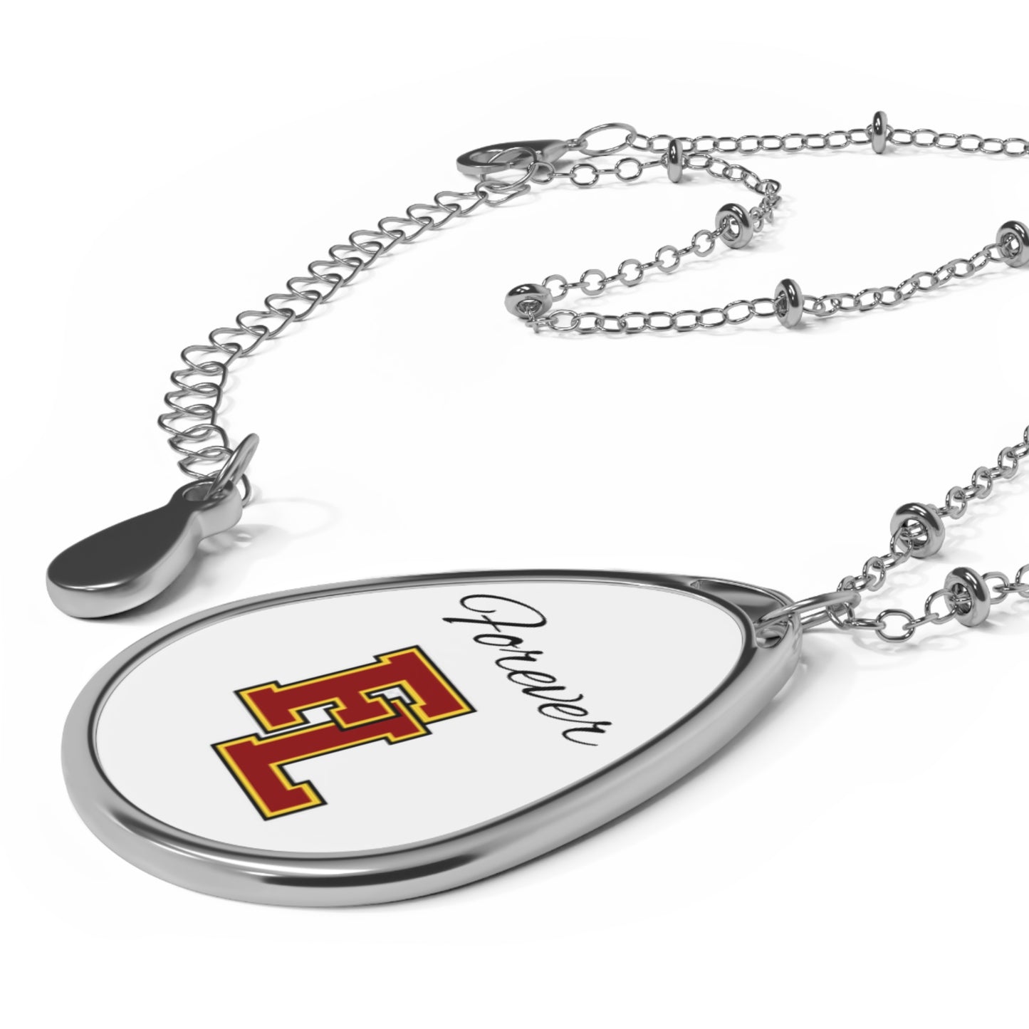 Forest Lake Rangers "Forever" Oval Necklace
