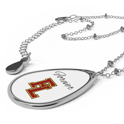 Forest Lake Rangers "Forever" Oval Necklace