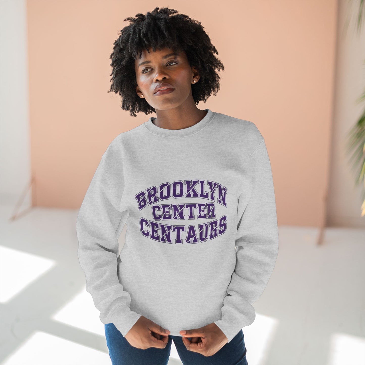 Brooklyn Center Centaurs Unisex Crewneck Sweatshirt  - Cozy Everyday Wear