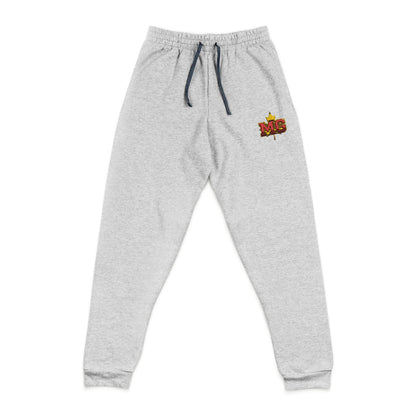 Maple Grove Crimson Casual Joggers — Cozy Sweatpants