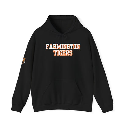 Hoodie — Farmington Tigers Pullover Hoodie (School Spirit Tiger Logo)