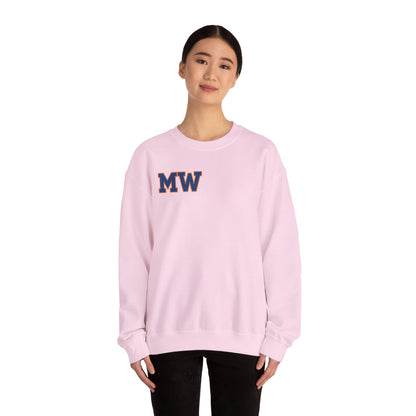 Minneapolis Washburn Millers MW logo Crewneck Sweatshirt