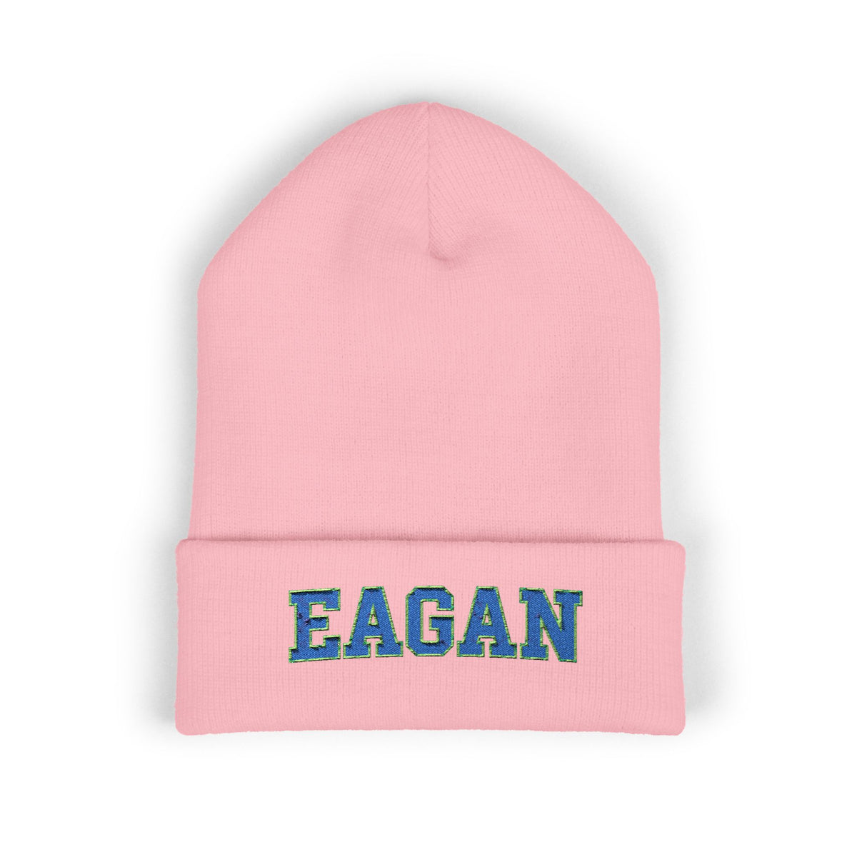 Eagan Embroidered Cuffed Beanie — Cozy Town Pride Winter Hat